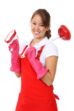 可愛(ài)的女人的女仆