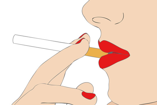 女人與香煙