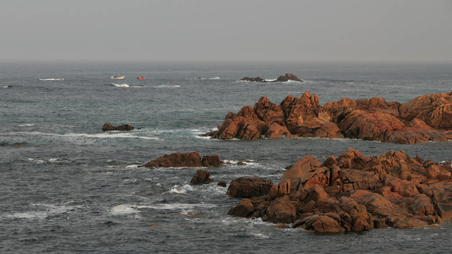 海岸的黎明