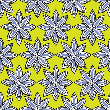無(wú)縫的花卉圖案