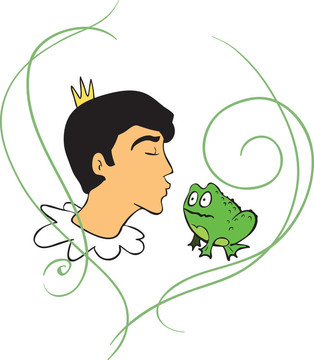 青蛙王子的吻