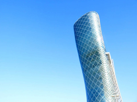 首都門建筑在阿布扎比國際會展中心