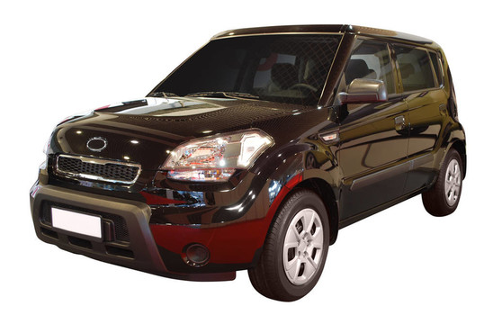 新的黑色四驅SUV