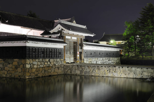 Matsumoto松本城堡；日本