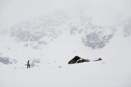 滑雪登山