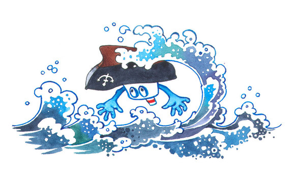 災(zāi)難性的海嘯。