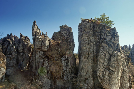 高山和懸崖
