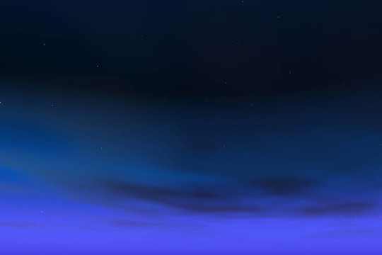 夜空中的星星