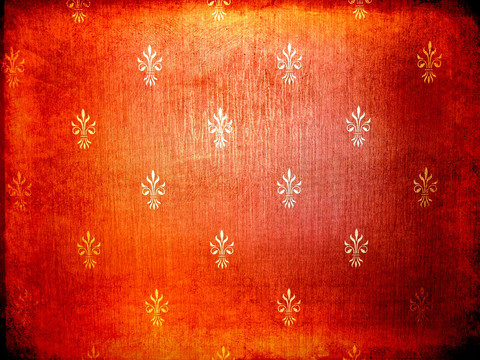 紅色復古墻紙