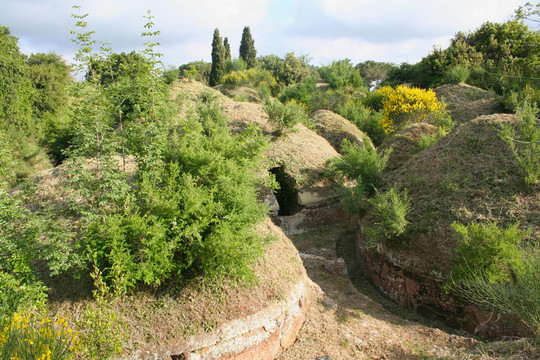 伊特魯里亞墓地Cerveteri