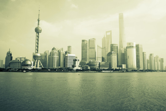 老上海 復(fù)古照片 外灘