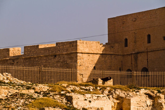 ribat -馬赫迪耶-阿拉伯設(shè)防和墓地在突尼斯北部的海邊小鎮(zhèn)