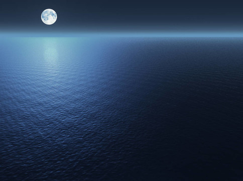 Moon在海上