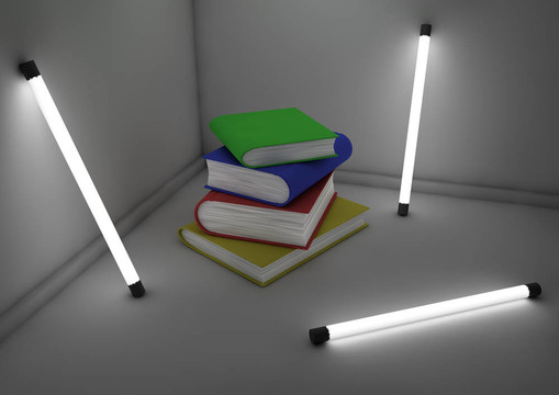 角落里的書