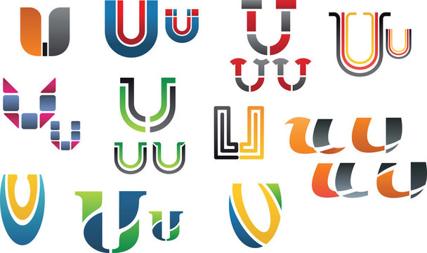 字母U