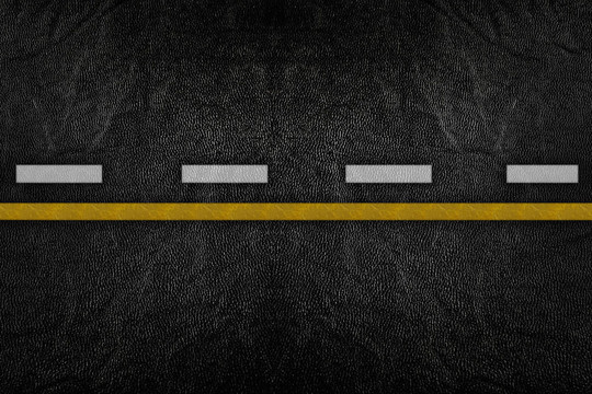 黃條道路紋理圖案