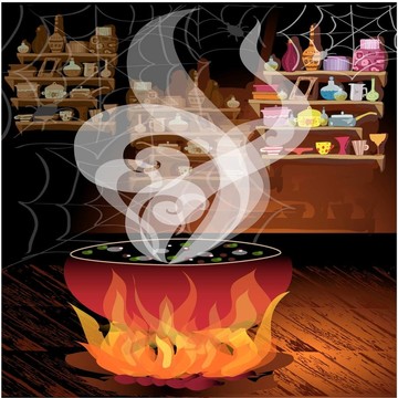 火上的魔法鍋