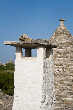 特魯利。阿爾貝羅貝洛。Apulia。