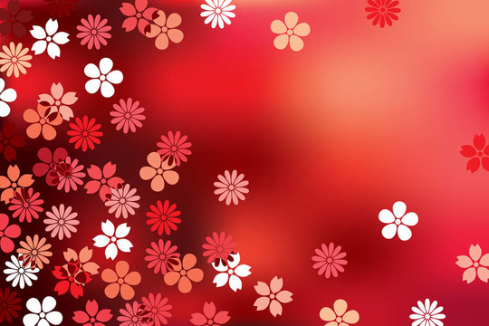 中文摘要紅花背景