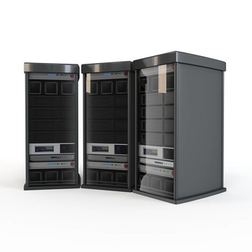 3D排服務器機架