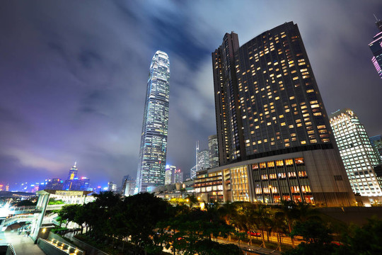 香港的夜晚