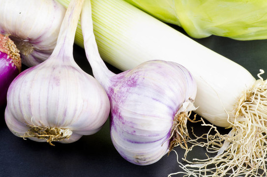 porree Knoblauch；Weisskohl；