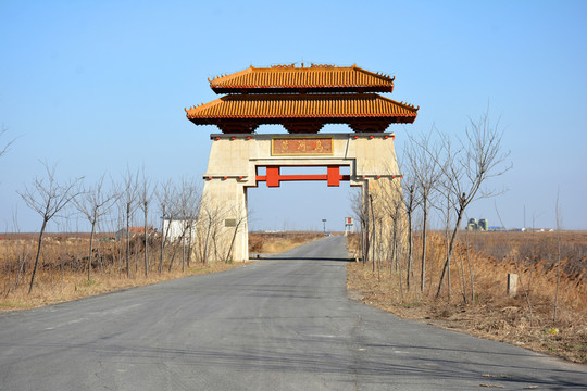 景區(qū)門樓