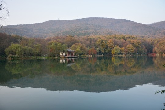 明孝陵紫霞湖