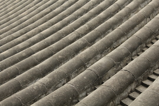老式建筑房頂