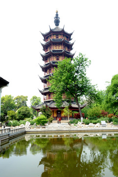 常州紅梅公園 文筆塔