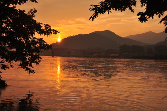 夕陽