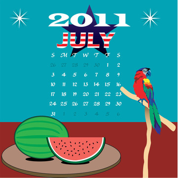 夏季7月