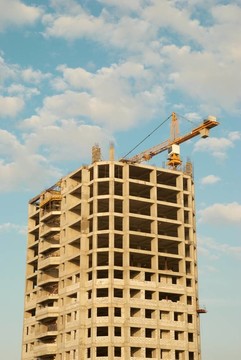 房子正在建設(shè)中