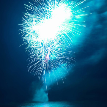 煙花爆竹；敬禮