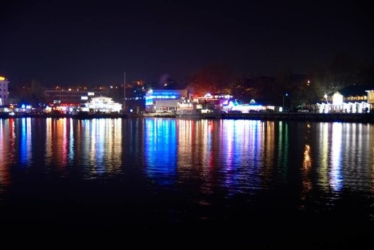 城市的燈光