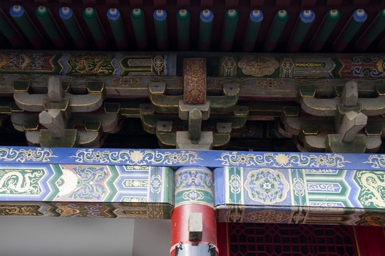 金龍和璽彩繪 西安鐘樓