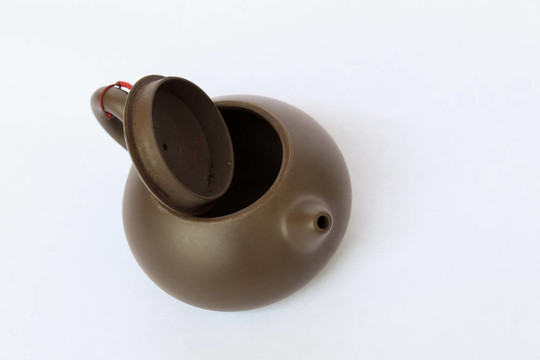打開茶壺