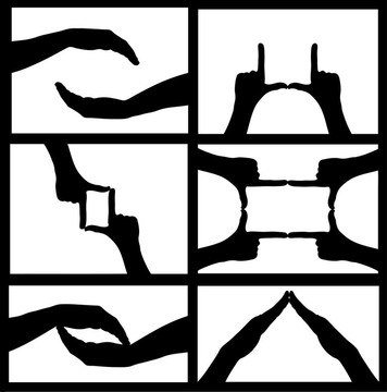 手