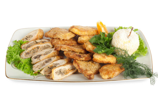 肉菜開胃；辣椒和蔬菜