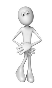 白人男人需要一個廁所