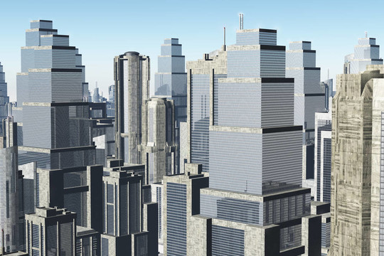 都市3D渲染01