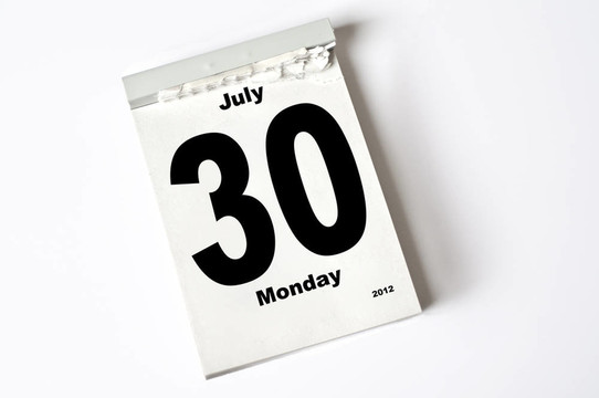 30。七月2012