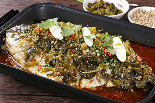 酸菜烤魚