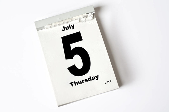 5。七月2012