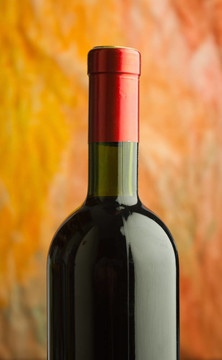 一瓶紅葡萄酒