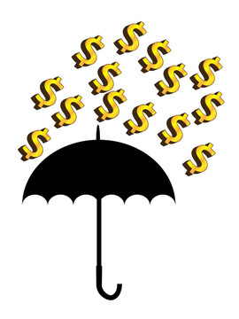 雨天的美元