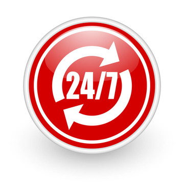 24 / 7服務(wù)圖標(biāo)