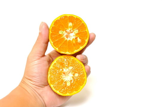 橙色