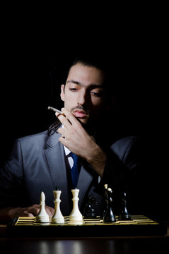 下棋玩他的游戲