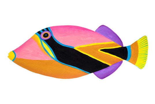 楔尾熱帶魚